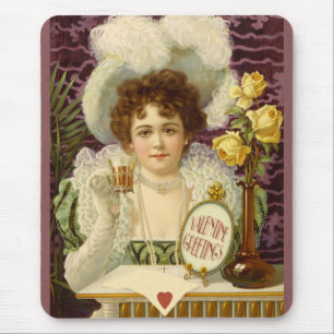 Valentine Sweet-kvinna i finare-kläder CC1203 Musmatta