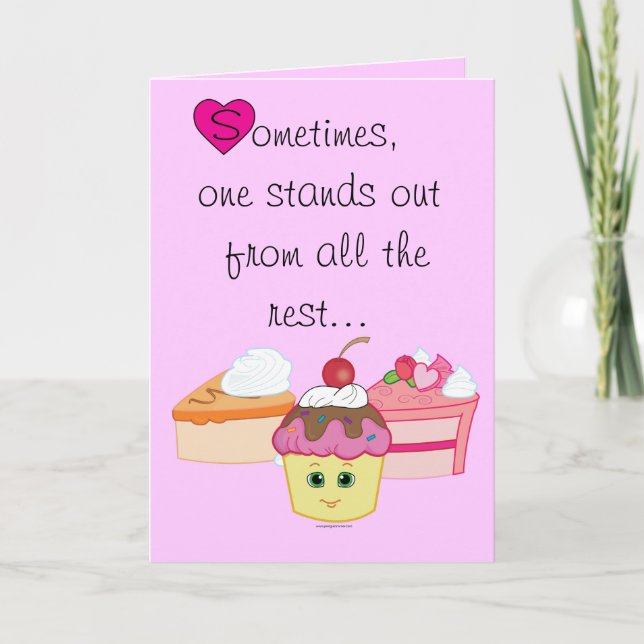 Valentine Sweet Shoppe Teacher's Card Helgkort (Framsida)
