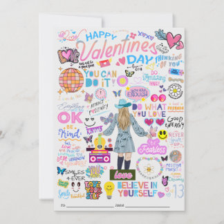 VALENTINE SWIFT-INSPIRED CARD TACK KORT
