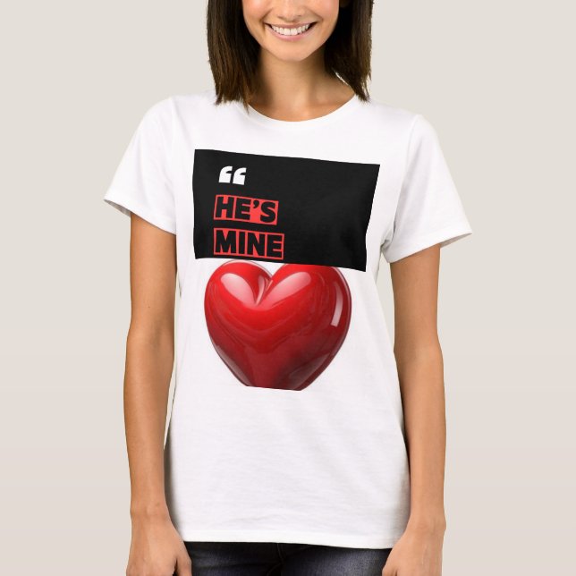 Valentine t-shirt (Framsida)