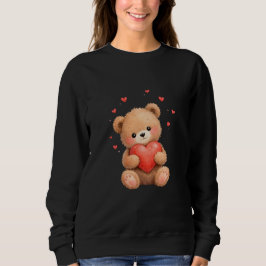 Valentine Teddybjörn med hjärta T Shirt