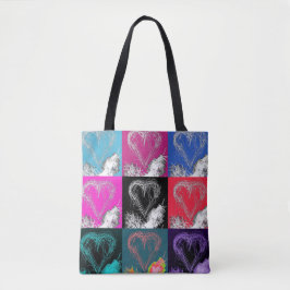 Valentine Tote Bag Tygkasse