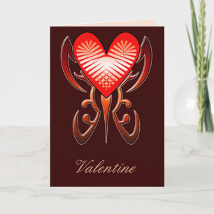 Valentine Tribe Card Helgkort