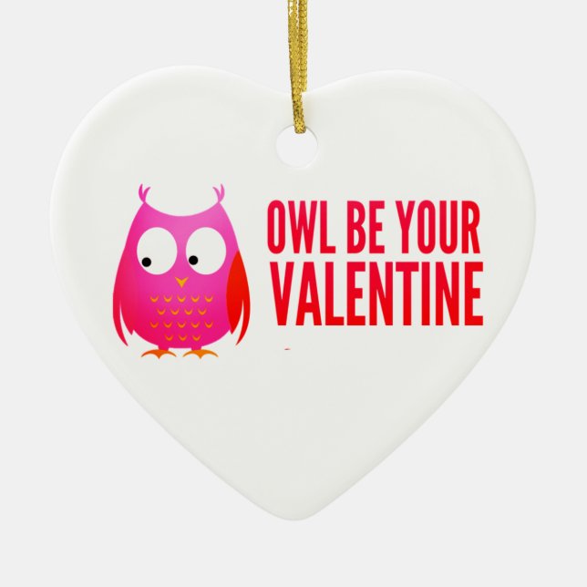 Valentine Uggla Anpassningsbar Julgransprydnad Keramik (Framsidan)