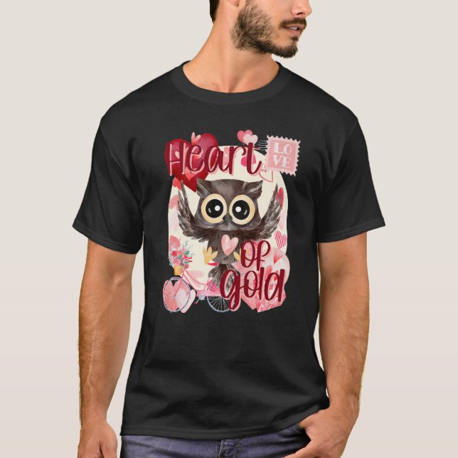 Valentine Uggla helt enkelt Watercolor Southern Fä T Shirt (Framsida)