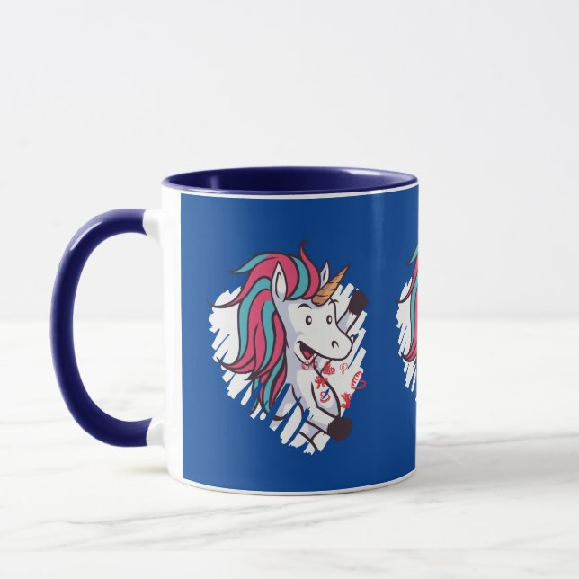 Valentine Unicorn Mugg (Vänster)