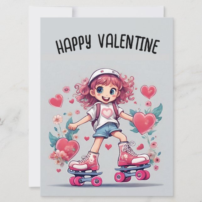 VALENTINE-UTGÅVA JULKORT (Framsida)