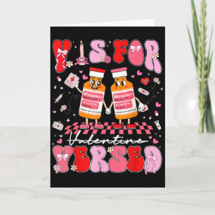 Valentine V Är För Verserad Sjuksköterska Pacu Crn Kort