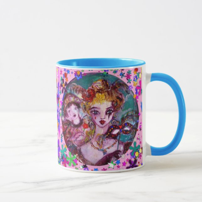 VALENTINE VENETIAN MASQUERADE MASKS MUGG (Höger)