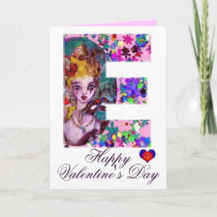VALENTINE VENETIAN MASQUERADE MONOGRAM F BREV HELGKORT