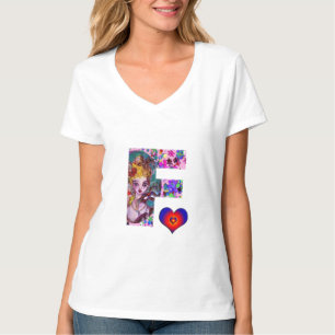 VALENTINE VENETIAN MASQUERADE MONOGRAM F BREV TRÖJA