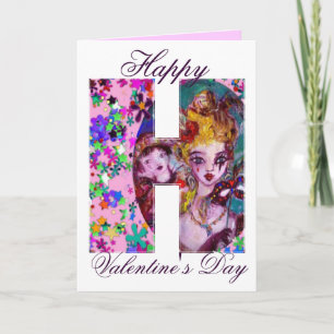 VALENTINE VENETIAN MASQUERADE MONOGRAM H BREV HELGKORT