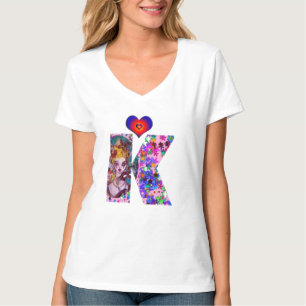 VALENTINE VENETIAN MASQUERADE MONOGRAM K BREV TRÖJA