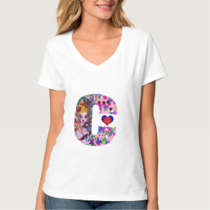 VALENTINE VENETIAN MASQUERADE MONOGRAM M M BREV TRÖJA