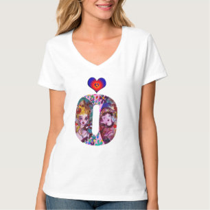 VALENTINE VENETIAN MASQUERADE MONOGRAM O BREV T-SHIRT