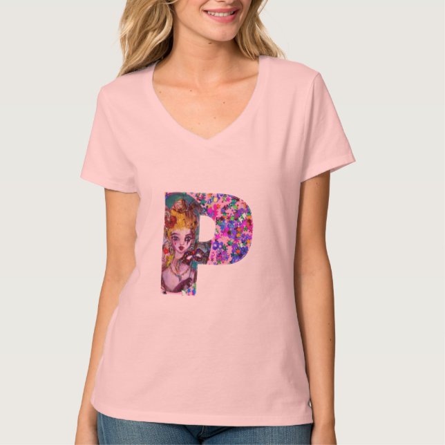 VALENTINE VENETIAN MASQUERADE MONOGRAM R BREV TRÖJA (Framsida)