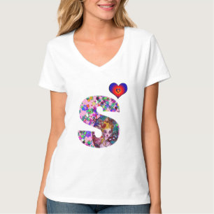 VALENTINE VENETIAN MASQUERADE MONOGRAM S BREV T-SHIRT