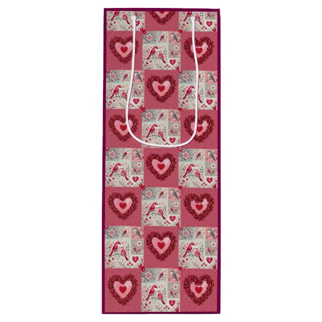 Valentine - Vin Gift Bag (Framsidan)