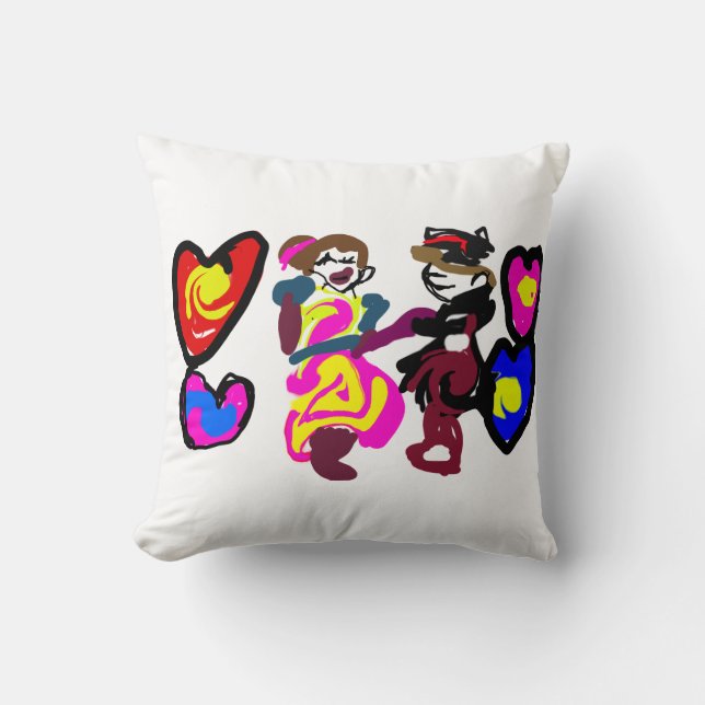 Valentine win love kudde (Framsida)