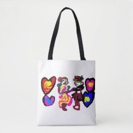 Valentine win love tygkasse