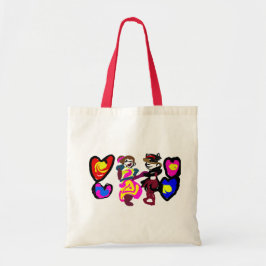 Valentine win love tygkasse