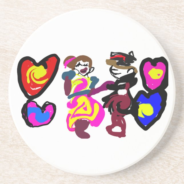 Valentine win love underlägg (Framsidan)