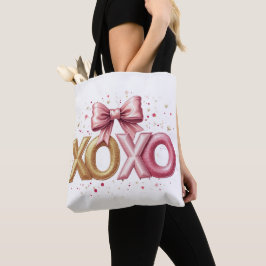 Valentine XOXO Rosa Valentine Day Tygkasse