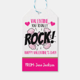 Valentine You Sten Gift Märkre Presentetikett