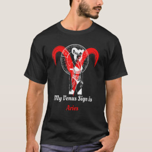 Valentine Zodiac Astrology Horoscope Mitt Venus-te T Shirt