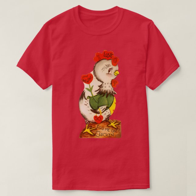 ValentineEgg mig på T Shirt (Design framsida)
