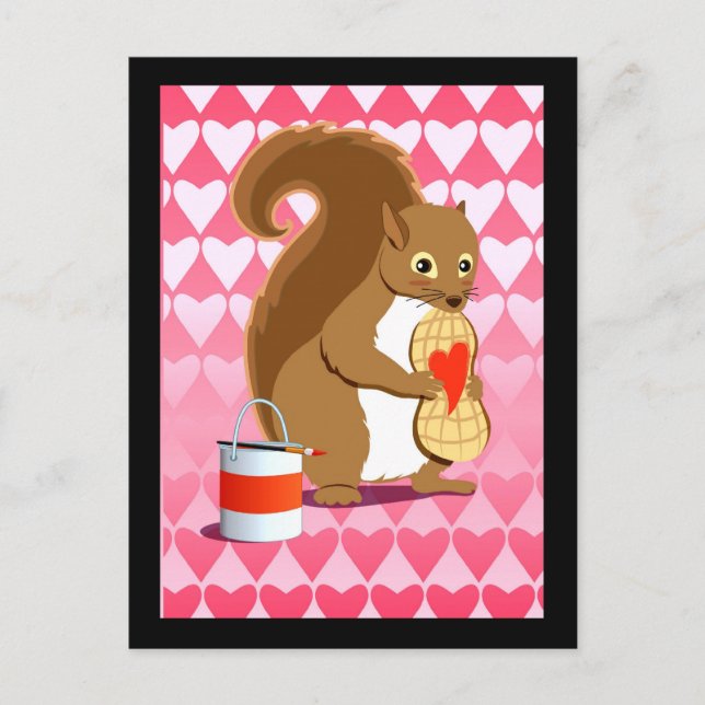 Valentinekorre 2 helg vykort (Framsida)