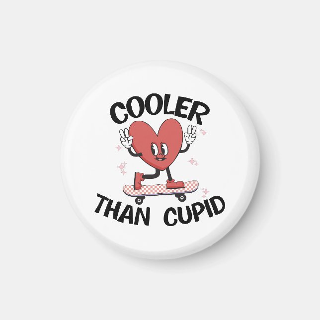 Valentinepresent | Coolare än Cupid Magnet (Framsidan)