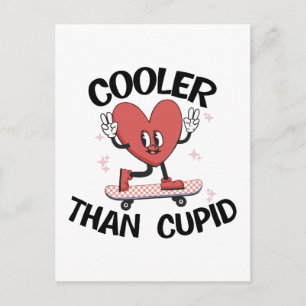 Valentinepresent Coolare än Cupid Vykort