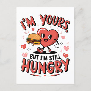 Valentinepresent   Jag är din men jag är fortfaran Vykort