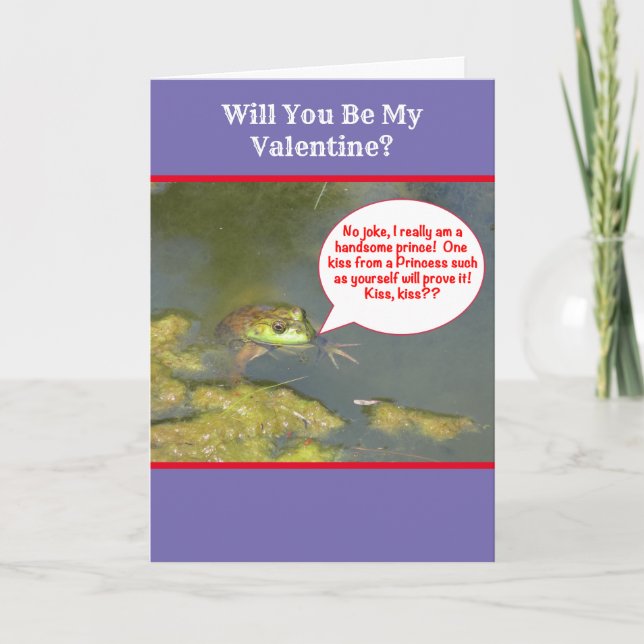 VALENTINER/FLIRTATIÖSA, BEGRÄNSA/KISSBRUK HELGKORT (Framsida)