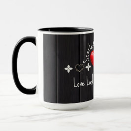 Valentines Anpassade Namn Muggar och Citat kaffemu