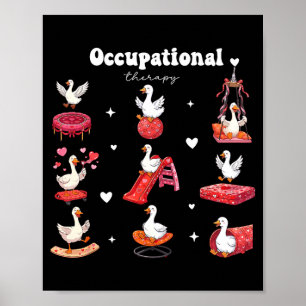 Valentines Arbetsterapi Dumma Gås Ot Den Poster