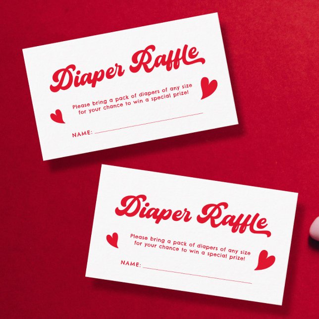 Valentines Babyskåda, hårklämma Tilläggskort (Skapare uppladdad)