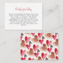 Valentines Bokar för Baby Heart Mönster