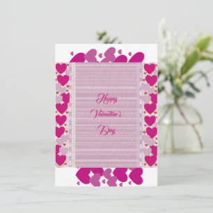 Valentines Boykompis Lila Hearts Romantic Quote