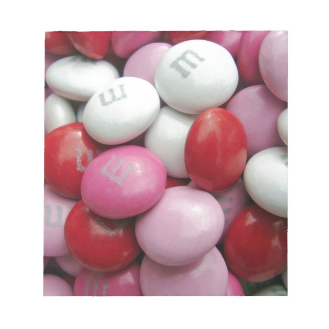Valentines Candy Anteckningsblock (Framsida)