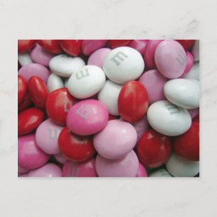 Valentines Candy Helg Vykort