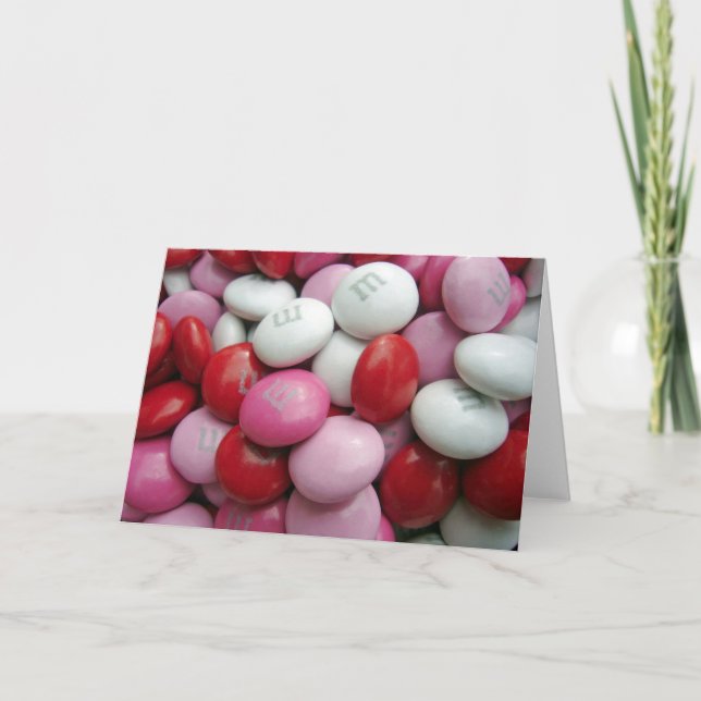 Valentines Candy Helgkort (Framsida)