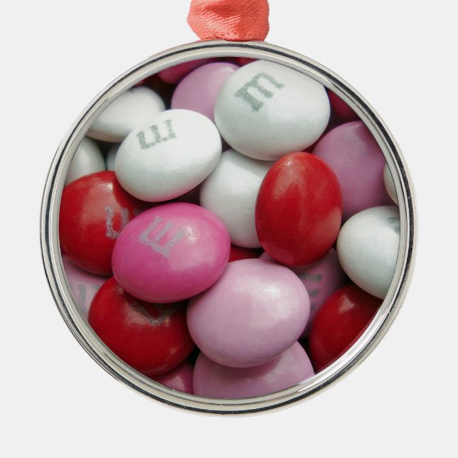 Valentines Candy Julgransprydnad Metall (Framsidan)