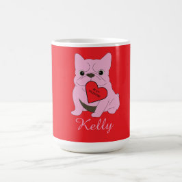 Valentines Card, Dog Kaffemugg