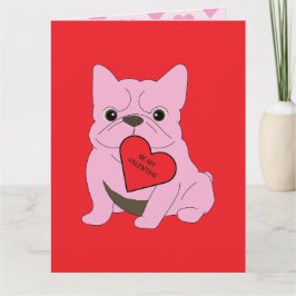 Valentines Card, Dog Kort