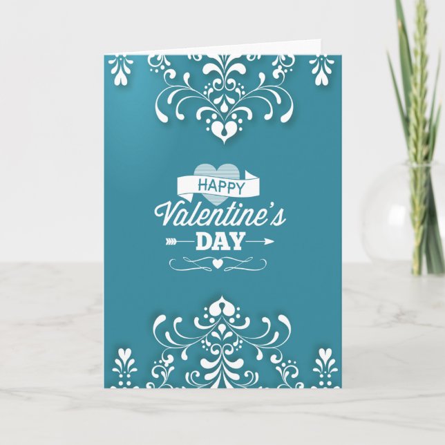 Valentines Card Helgkort (Framsida)