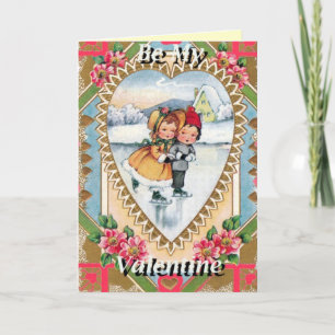 VALENTINES CARDS - ANTIQUE RECREATIONS - VALANTINE HELGKORT
