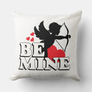Valentines Cupid Heart Dekorativ kudde