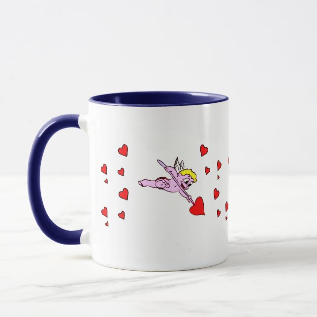 Valentines Cupid Mugg (Vänster)